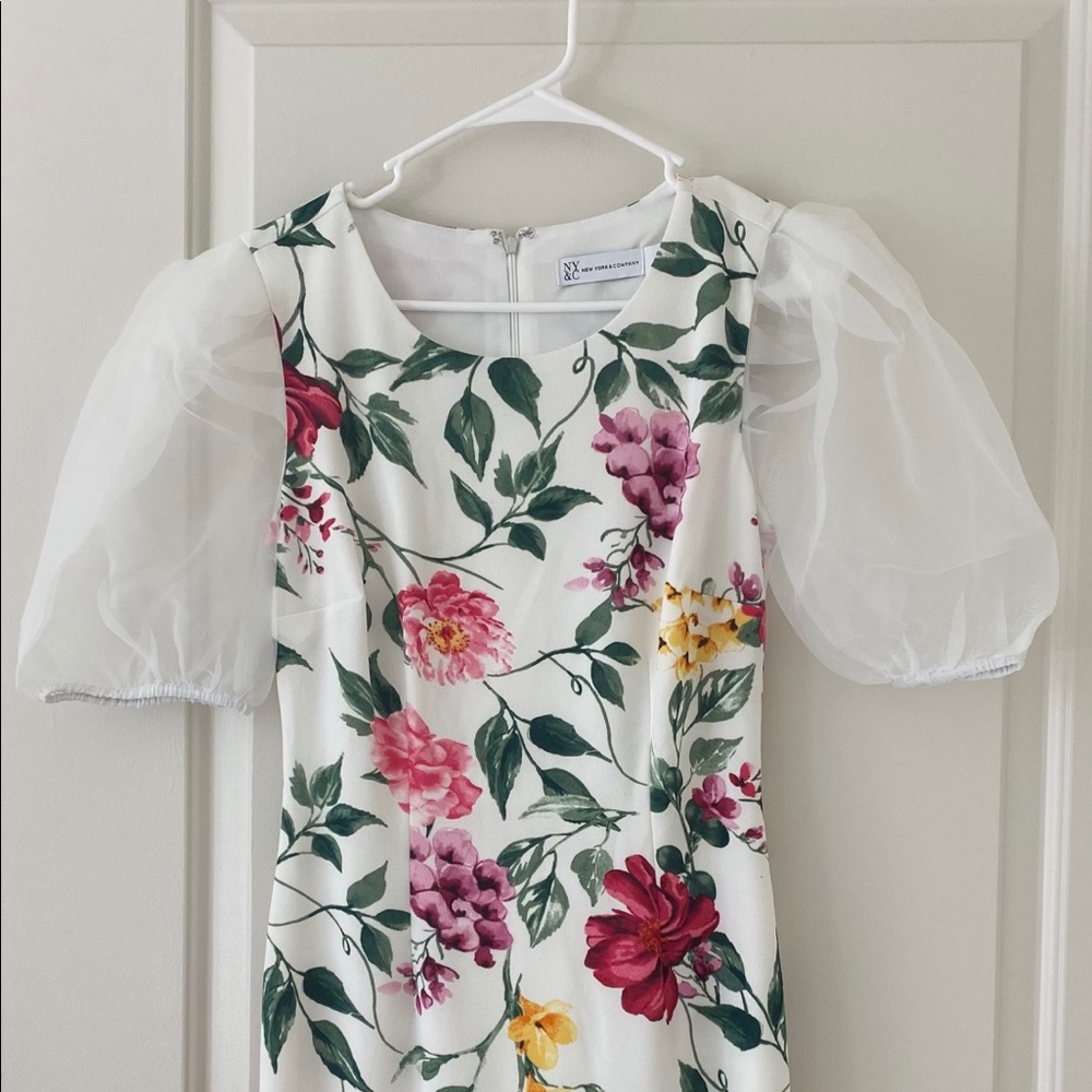 Dramatic sleeve dress | No tags but never used